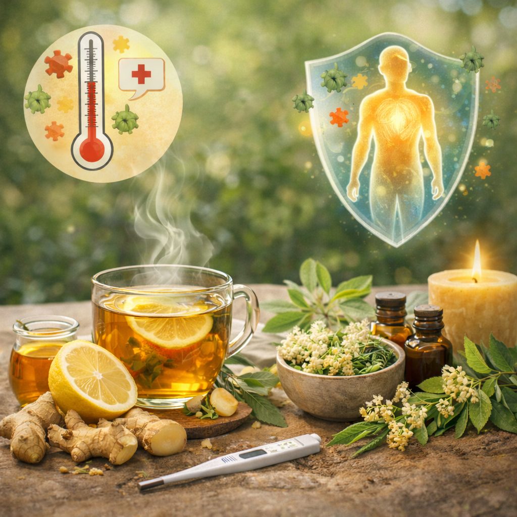 Influenza e febbre: ascoltare il corpo con consapevolezza e rimedi&nbsp;naturali